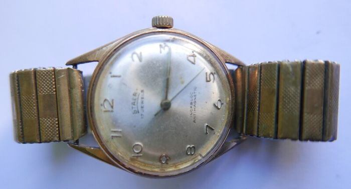 Vintage Men's STAER 17 Jeweles Incabloc Antimagnetic Watch, the watch works well and keeps time