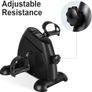 Mini Exercise Bike Portable Home Pedal Exerciser Gym Fitness Leg Arm Image 4