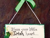 Handmade Irish Wall/Door Plaque