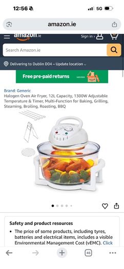 halogen oven  brand new unused boxed