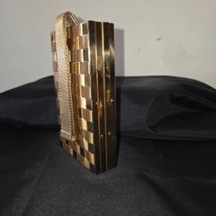1950's Compact Lipstick Cigarette Blunt Mesh Handle Purse