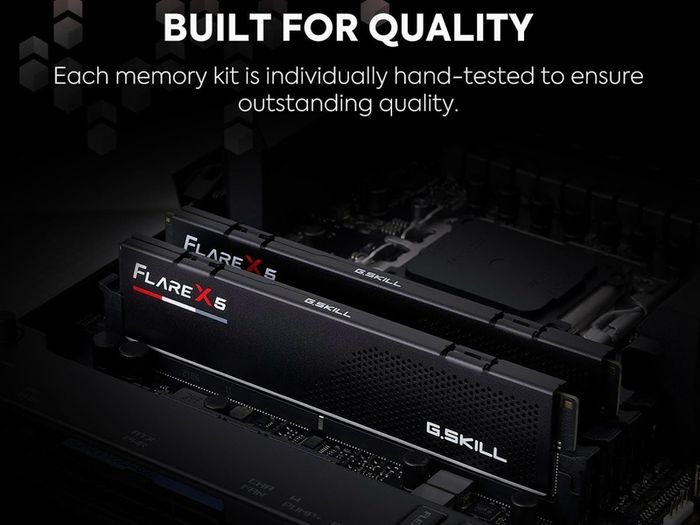 G.Skill DDR5 RAM - 32gb Pc 6000 Cl32 (2x16gb) Flare Amd Expo