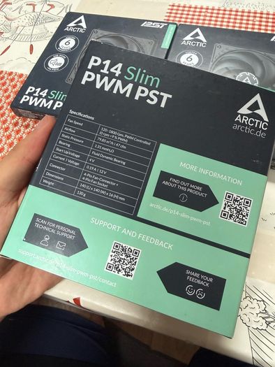 Artic P14 Slim PC Fans