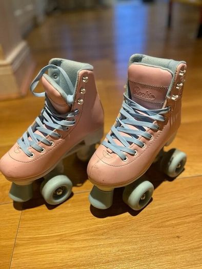 Rookie Bubblegum Pink Roller Skates UK J13 / EU 32