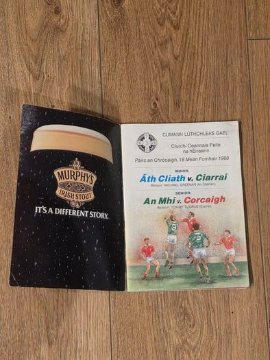 All Ireland Football 1988 Final Cork Vs Meath Match Programme