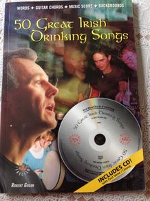50 Great Irish Drinking Songs. Book with CD.