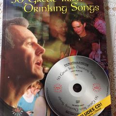50 Great Irish Drinking Songs. Book with CD.