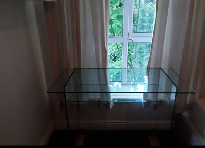 Glass Desk / Dressing table / console