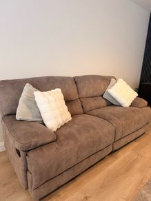 Modern 3-Seater Recliner Sofa