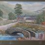 Original Watercolour Painting by Leslie Allen Framed Image 3