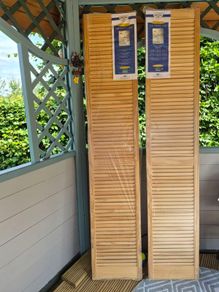 Louvred doors