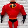 Disney Pixar The Incredibles MR. INCREDIBLE Doll Jakks Pacific Soft Body approx. 35 cm. Used Please see photos Image 6