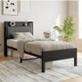 87) 3ft Single Bed Frame with Storage Headboard Image 3