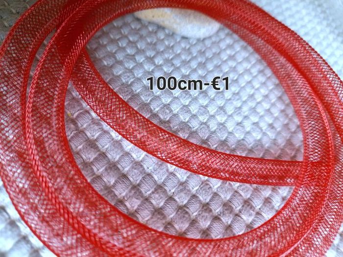 Craft jewellery nylon mesh tubing 8mm
