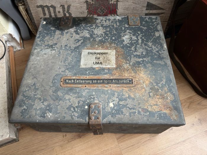 German Kriegsmarine U-boat crate