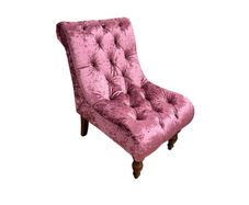Purple Velvet Chair - Brand New