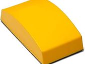 Glass Polish 15913 Hand Sanding Block, Hook & Loop Handheld Sanding Pad | 125 x 65 mm