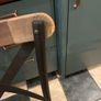 4 x Wood / Metal Dining Chairs Image 6