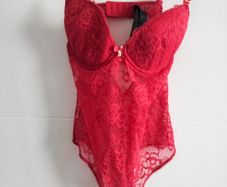 Ann Summers  Red Lace Sexy Bodysuit