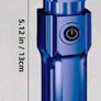 Torch blue/green usb rechargeable 200 lumens in box 2 for 15 Image 3