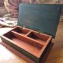 Vintage Rare FindSolid Wooden Jewellery/ Cigar/ Trinket Box Image 6
