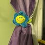Flower curtains holder Image 3