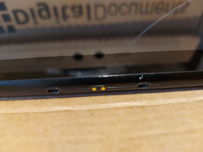 Lenovo 10.1 tablet, Model TB-X505F working perfect. The screen is cracked but doesn't affect touchscreen