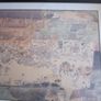 Large Chinese Framed Print Busy Village Market Place Image 6