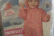 Girls new snowsuit 2:4 mths