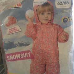 Girls new snowsuit 2:4 mths