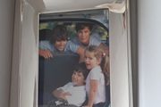 New silver plated frame