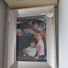 New silver plated frame