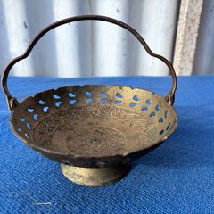 Small vintage brass dish