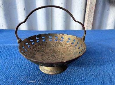 Small vintage brass dish