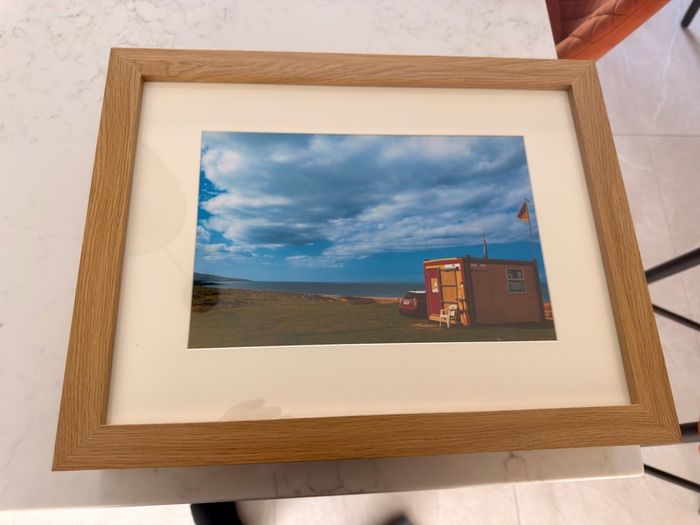 Framed Original print Fanore Beach