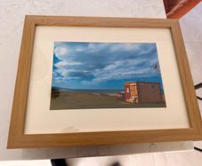 Framed Original print Fanore Beach