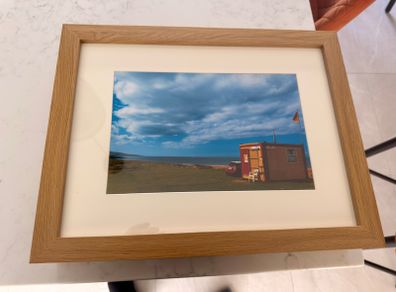 Framed Original print Fanore Beach
