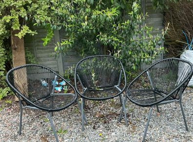 3 Garden chairs