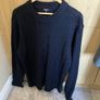 Navy Knitted jumper Image 2