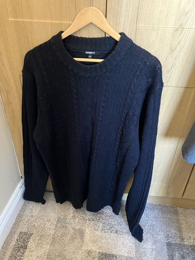 Navy Knitted jumper