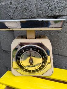 Vintage Tower Weighing Scales