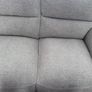 3 Seater Beige Fabric Power Recliner Sofa - Ashbrook Image 6