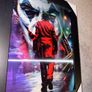 3D Motion Lenticular Joker Framed Wall Art Image 2