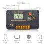 150W, 12V Solar Panel Kit with 20 A Solar Charge Controller and 5 m Solar Cable and Z Mounts for RV Boat Motor-home Image 5