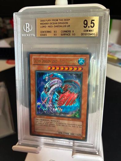 Beckett BGS Graded Yu-Gi-Oh! Cards - Set of 3