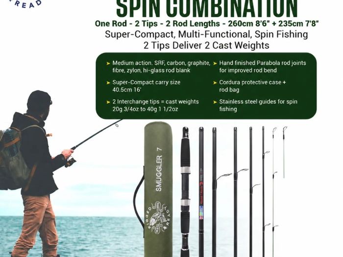 Travel Rod Rigged&Ready Smuggler 7