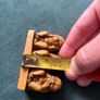 Small Vintage Three Wise Monkeys Resin Figurine Image 5