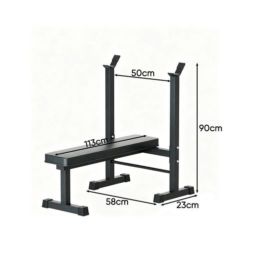Weight Bench Foldable Multi Gym Bench Press & Dip Station - Free Delivery