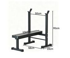 Weight Bench Foldable Multi Gym Bench Press & Dip Station - Free Delivery