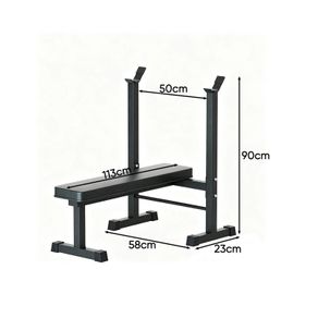 Weight Bench Foldable Multi Gym Bench Press & Dip Station - Free Delivery